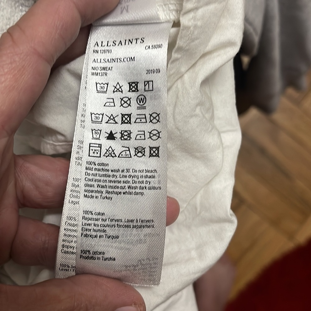 ALLSAINTS NIO SWEATSHIRT DRESS - Picture 5 of 6